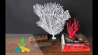 How to make a red coral tree | DIY Tutorial