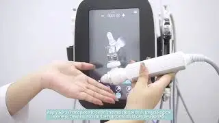 Black Hydrafacial machine