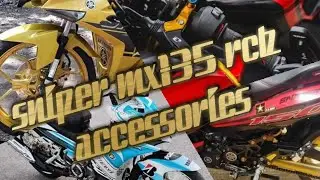 sniper mx135 rcb accessories