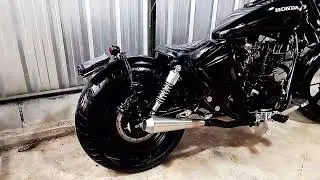 Honda phantom Custom bobber @ บางนา (คันนี้ลงไปใช้ที่ กาญจนบุรี) ขอบคุณลูกค้าด้วยครับ 5/2025