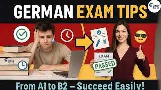Essential German Exam Tips 📝 | Ace A1 to B2 Goethe Tests with Confidence! | @GermanGyan 🇩🇪