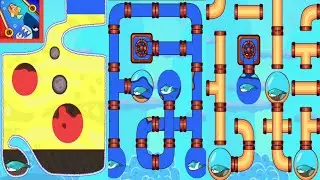 Save The Fish Max Level 1725-1730 Pull The Pin Rescue Fish Video | Save Fish Gameplay Part 6 |