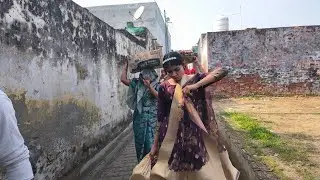 Aaj mere Ghar per Pani liya gaya tha Bhat#gaon ki video dikhaiye