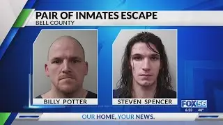 Public alert: 2 inmates escape custody in Bell County