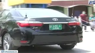 Political leadership visits Ahsan Iqbal at Services Hospital