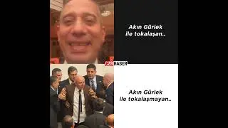 ALİ MAHİR BAŞARIR AKIN G&Uuml;RLEK İLE TOKALAŞIP TEBRİK ETTİĞİNİ A&Ccedil;IKLADI