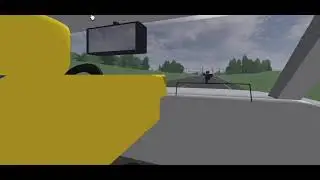 Asgore runs over dess Roblox oof (Roblox car crash studio)