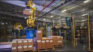 Dual-Robot Palletizing System | High-Mix End-of-Line Automation
