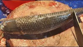 Saddam All Fish Cutting Skills | Big Snapper Fish Cutting Skills In Fish Market #fish​ 🐟🔪🐠