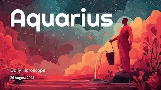 Aquarius Daily Horoscope &ndash; 26 August 2025