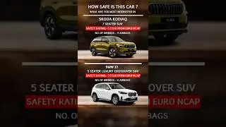 How safe is this car skoda kodiaq and BMW X1 #skodakodiaq #bmwx1