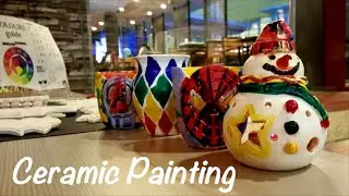 Ceramic Painting at CuppaTicca Ceramic Cafe