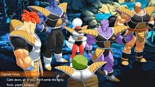 Dragon Ball FighterZ - All Ginyu Force Members & Nappa Argue Who Beats Vegeta