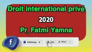Droit international privé 2020 - Pr. Fatmi Yamna 1