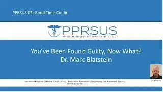 Federal Prison: Good Time Credit