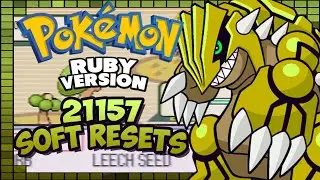 LIVE! | Shiny Groudon after 21,157 Soft Resets!