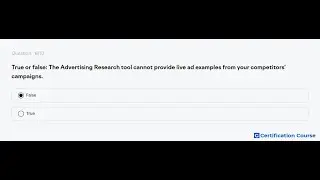 True or false: The Advertising Research tool cannot provide live ad examples from your competitors&rsquo;