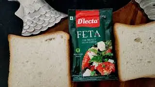 Sandwich | Feta Cheese Sandwich | Protein | Evening Snacks | #magic23098 #fetacheese #shorts 