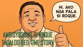 AMBISYOSONG SI ROQUE, PAMPATULOG STORY | Tagalog Bed time Stories for Sleep, Cozy & Relaxing