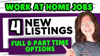 NEW REMOTE JOBS !  Full and Part Time Work From Home Job Opportunities Hiring in 2026