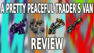 A Very Chaotic Trader's Van Review - Storm Trooper Exoskeleton and Triple Musket (Pixel Gun 3D)