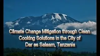 Climate Change Mitigation through Clean Cooking Solutions in the City of Dar es Salaam