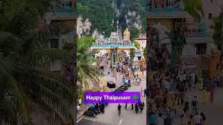 Happy Thaipusam 🦚! Batu Caves @exploreselangor