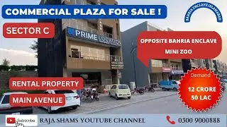 Commercial Plaza For Sale In bahria enclave islamabad || Rental Property || Opposite Zoo ||