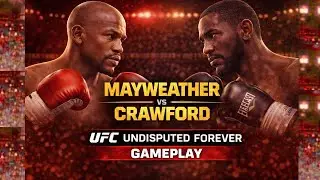 Floyd Mayweather vs Terence Crawford | Undisputed Boxing Game Full Fight