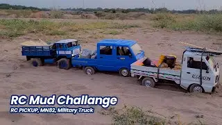 RC Cars & RC Truck Survival Test in Mud 🥵🥵 Which RC Vehicles most Powerful???