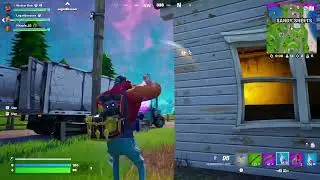 TRICKSHOT 180 NO SCOPE 🎯Double Grappler Launch w/ Mammoth Pistol 🔥 on Fortnite Reload Venture
