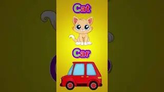 🔤 Учим букву C | Песня ABC 🎶 | C как кот 🐱 машина 🚗 | Фонетика алфавита для детей 👶