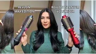 QUAL É A MELHOR ESCOVA SECADORA REVLON MAX EDITION OU TITANIUM VOLUMIZER?| Por @jessicatthings_