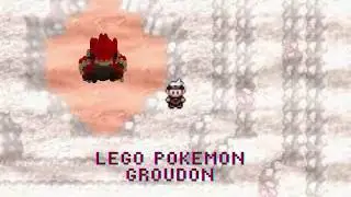 Je contruit un Lego Groudon en mini block