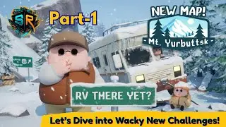 🔴 LIVE RV There Yet? ❄️ New Snow Map Challenge 🚐 | Snow Driving Gameplay | Part-1