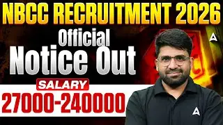 NBCC Recruitment 2026 🔔 | Official Notification Out | Salary ₹27,000&ndash;₹2,40,000 | Apply Now