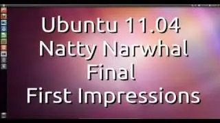 Первый взгляд на Ubuntu 11.04 Natty Narwhal Final!