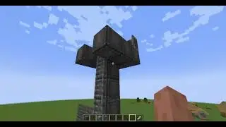 Minecraft  create mod I flatid a village with a BIG drill
