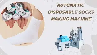 Compression Sock for Travel | Automatic Disposable Socks Making Machine