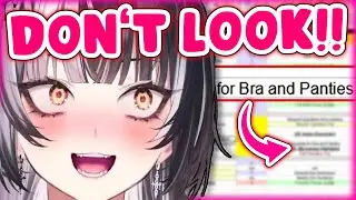 Shiori accidentally shows something on her spreadsheet【Shiori Novella / HololiveEN】