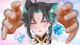 борьба F2P 50/50 Сяо (Genshin Impact)