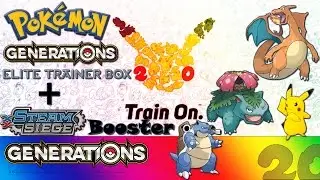 The Best Pok&eacute;mon Generations Elite Trainer Box + Steam Siege Booster Pack