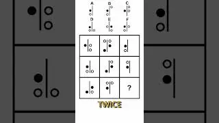 IQ Test - Mensa Norway Puzzle 34