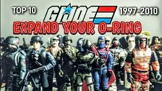 TOP 10 GIJOE 1997-2010 (O-RING) | Toys R Us | Convention