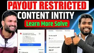 Facebook Payout Restricted Solve | Facebook Connect intity Problem | Your Payout account disabled 