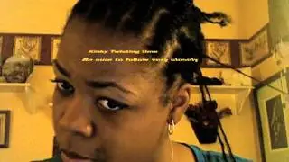 Kinky Twist Tutorial with no hair added