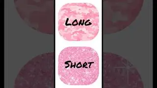 Long VS Short#fashion#long#short#trendyfashion