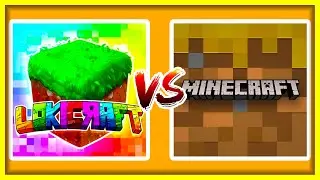 Lokicraft vs Minecraft Trial | MCPE Trial vs Lokicraft