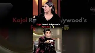 Kajol Reveals That Lie From Bollywood🤯Karan Johar #kajal #karanjohar #bollywood #kajol