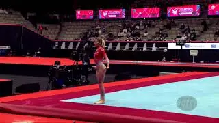 UCTAS SANLI Goksu (TUR) - 2021 Artistic Worlds, Kitakyushu (JPN) - Qualifications Floor Exercise